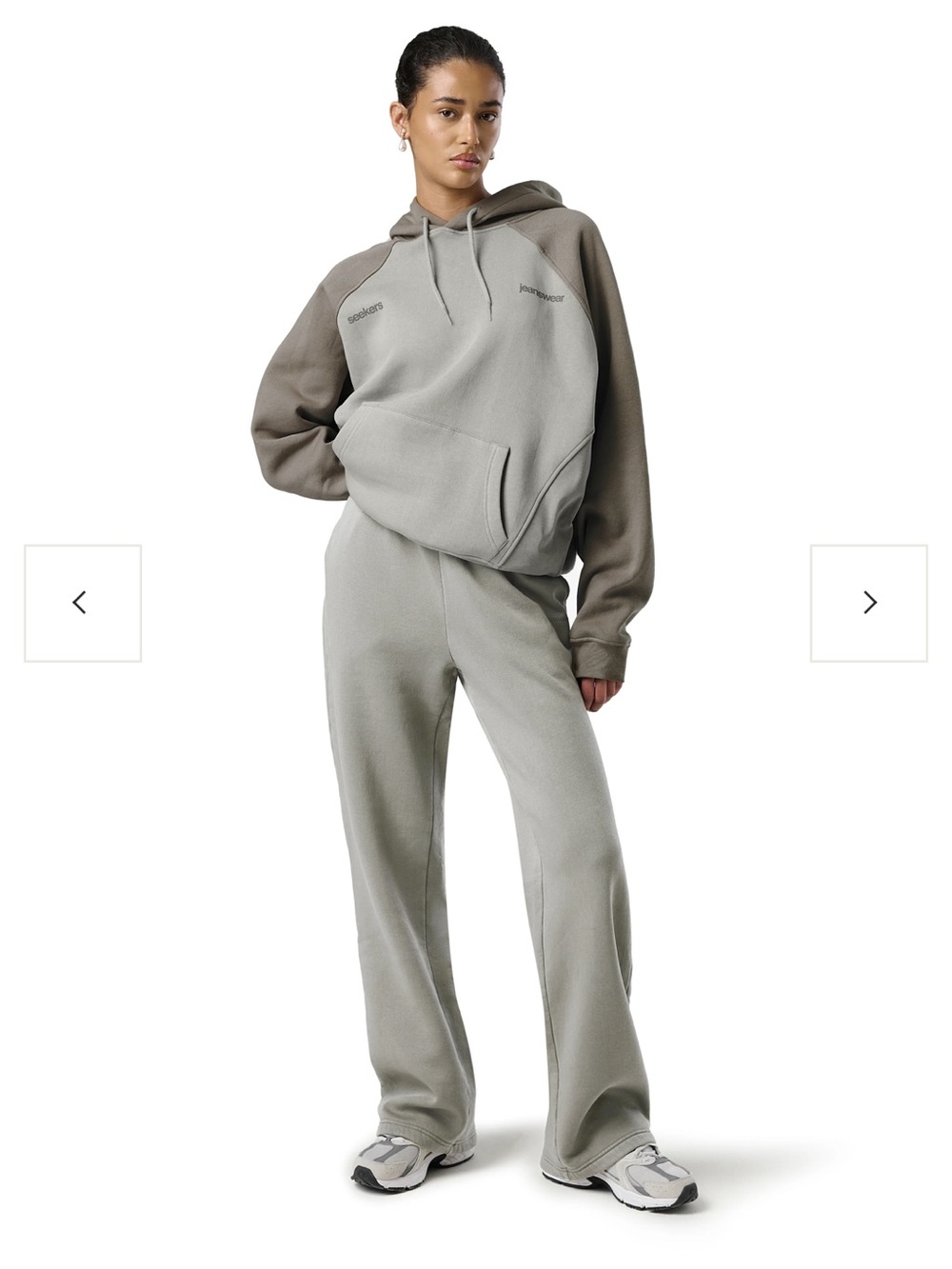 Sisters & Seekers Champ Wide Leg Sweatpants L NWT